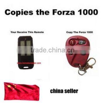 Forza garage door remote control repladement remote