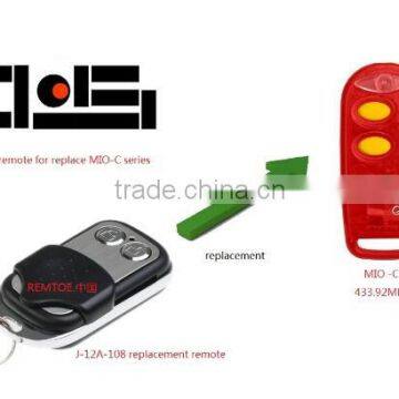 Factory supply MIO garage door remote, MIO remote control,mio transmitter,MIO compatible remote,MIO rolling code remote