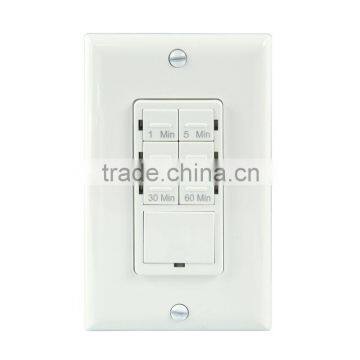 Timer Switch Latching relay control W/ WALLPLATE