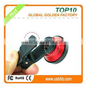 Clip lens factory for phone with customize silk logo