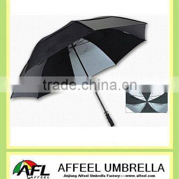 27"x8k double canopy golf umbrella