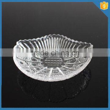 Mini Fan Shaped Glass Plate Supplier photo-3