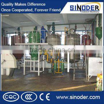 Full automatic seeds oil refinery/ sunflower crude oil refinery machine/ peanut oil refinery machine