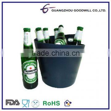 4.0L FDA/CE Safe Plastic With Bottle Openner Bar Ice Bucket photo-2