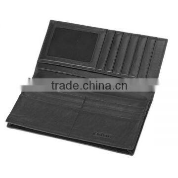 Factory Hot Sell European Trendy Designer Gray Genuine Leather Men's Wallet photo-5