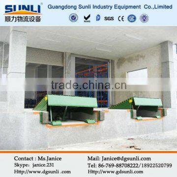 dock leveler for warehouse lift cargo