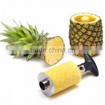 Fruit Slicer High Quality Easy to Use Stainless Steel and plastic Pineapple Slicer                        
                                                Quality Choice