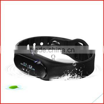 Waterproof silicone bracelet watch