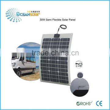 weather proof bendable solar panel folding solar panel flexible panel for boat yacht RV using