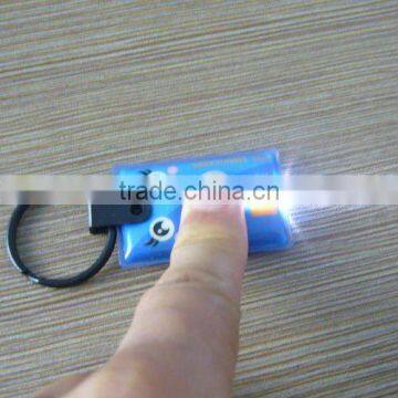 best price to wholesale led PVC keychain light