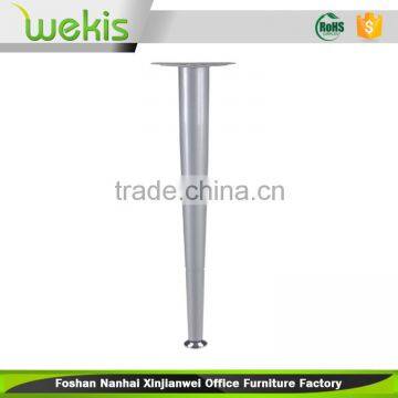 2016 hot sale modern silver iron adjustable office furniture table base / table leg