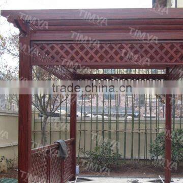 2015 hot sale outdoor bamboo pergola designs supplier