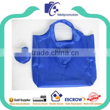 wellpromotion cheap custom collapsible reusable folding shopping bags