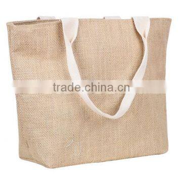 Hot Selling Pupolar Fashion Lady Linen Tote Bag