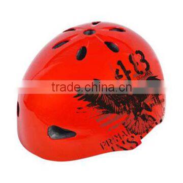 Customized Cool Graffiti Super Protective Shark Helmet For Skateboard photo-4