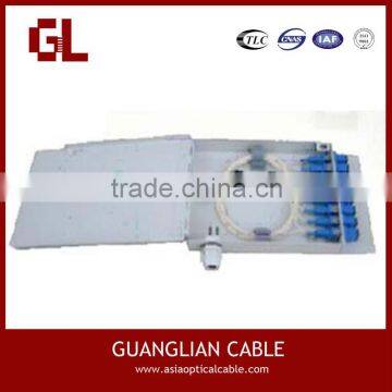 Supply samples of indoor 2ports 2/4/6/8/12/24core plastic fiber distribution box