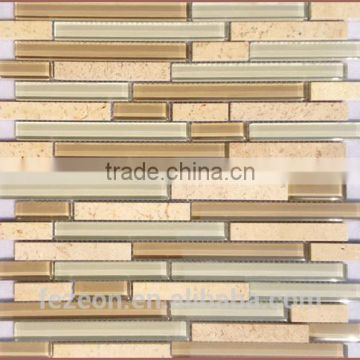 Marble Glass Mosaic Backsplash Tile