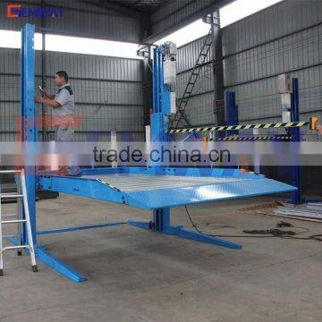 Most durable hydraulic two post car parking lift for sale