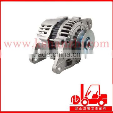 forklift spare parts alternator Nissan TD27 single groove brandnew in stock 23100-7T403