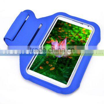 2014 new products, Waterproof neoprene armband case for cellphones, black armband for Samsung Galaxy Note 3