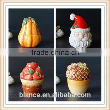 Ceramic Salt and Pepper Shaker in Hazels Design photo-3