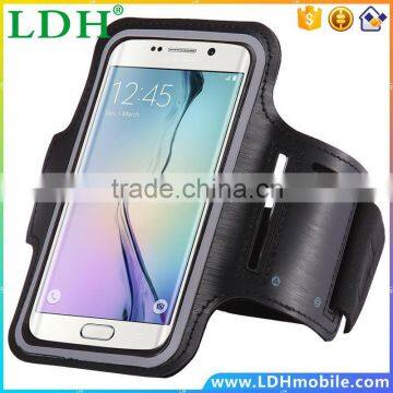 Waterproof Sport Running Armband For Samsung Galaxy S3/S4/ S5/S6/S6 Edge Gym Mobile Phone Arm Holder Belt Brush Leather Case