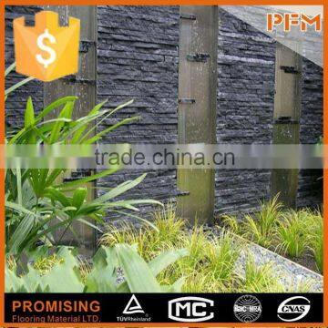 Castle wall decoration cheap natural slate stone beige color