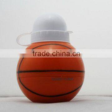 Lovely Basketball plastic drinking water bottle for children gift