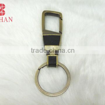 Stock bronze zinc alloy carabiner keyring