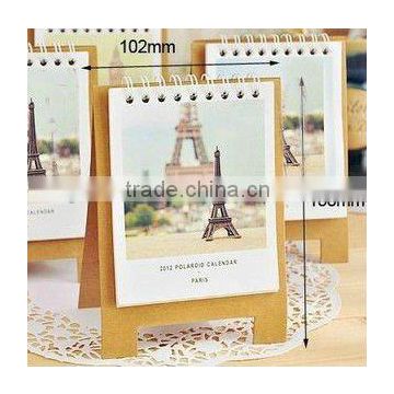 2013 OEM Customized Desk Calender