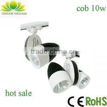 Fashion popular high efficiency led track lighting cob 10w with 2 years warranty
