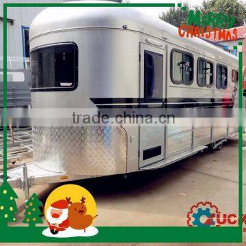 Deluxe Camping Horse Trailer for 3 Horse With Front Sofa/bed photo-2