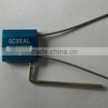 The Top Quality Double Lock Security Cable Seal WITH 1.5MM DIAMETER