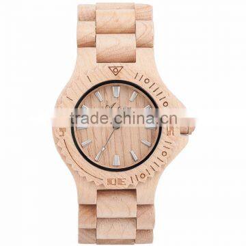 2015 Man Wooden Watch With Maple Case And Japan Movement photo-2