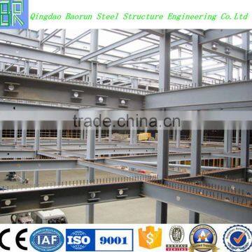 High Quality Prefab Two Story Steel Structure Warehouse