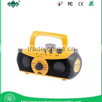 USB/TF card radio player 4pcs led light