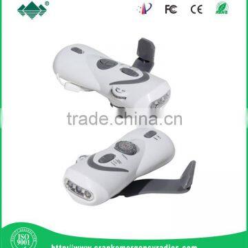 Cheap FM Radio Flashlight Dynamo Radio Wholesale Price