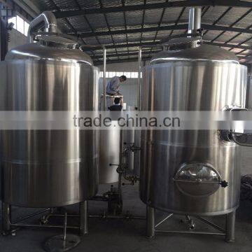 Seamless welding 500L micro brewery mirror polishing beer brewery equipment