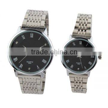 new design wrist couple quartz watch for gift