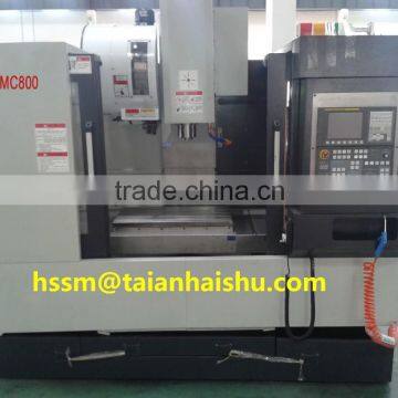 Vmc machine manufacturer VMC800 CNC horizontal CNC machining center from Taian Haishu