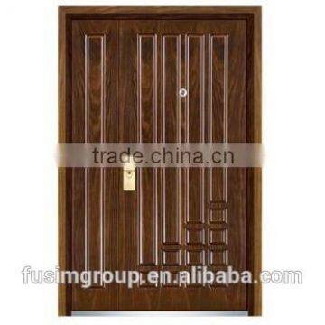 Hot sale Exterior Steel wooden door