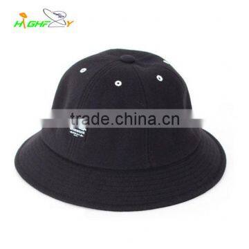 Fashion brand wool plain custom simple 6 panel bucket hat blank fisherman hat