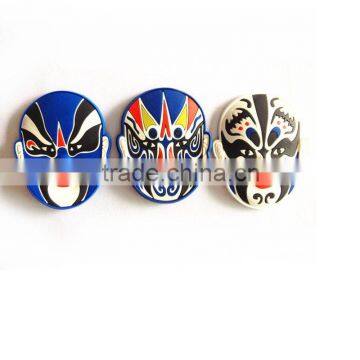 Chinese style make up custom PVC cheap custom fridge magnets