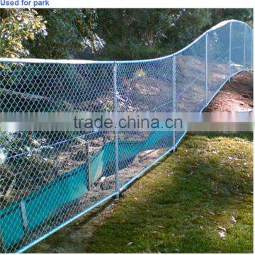 cheap decorative chain link fence for sale