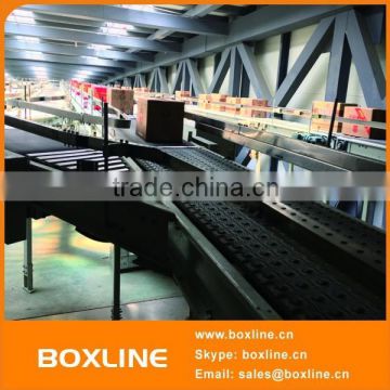 Modular plastic mesh conveyor