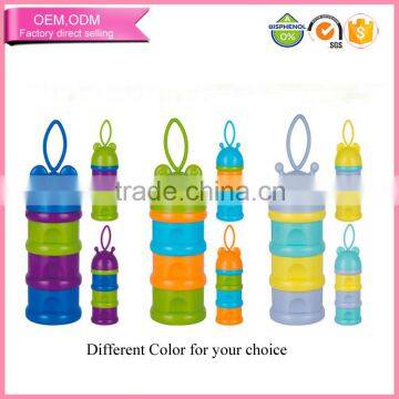 Wholesale Plastic Milk Powder Case Snack Storage Container for Children