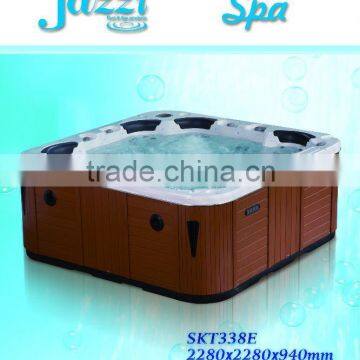 JAZZI Outdoor Freestanding Massage Hot Tub Sexy Massage Spa 338E