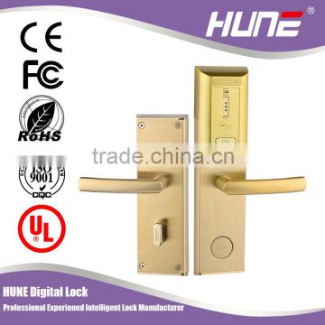 new premium digital hotel card lock with keyless entry system