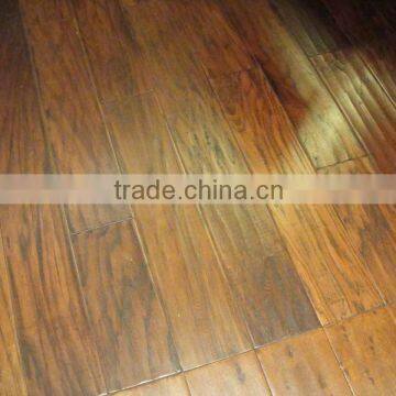 Rustic American Hickory Wide Plank Flooring