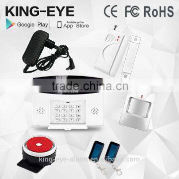 Newest GSM Module 99 Wireless Zones+4 Wired Zone Conventional Fire Alarm System